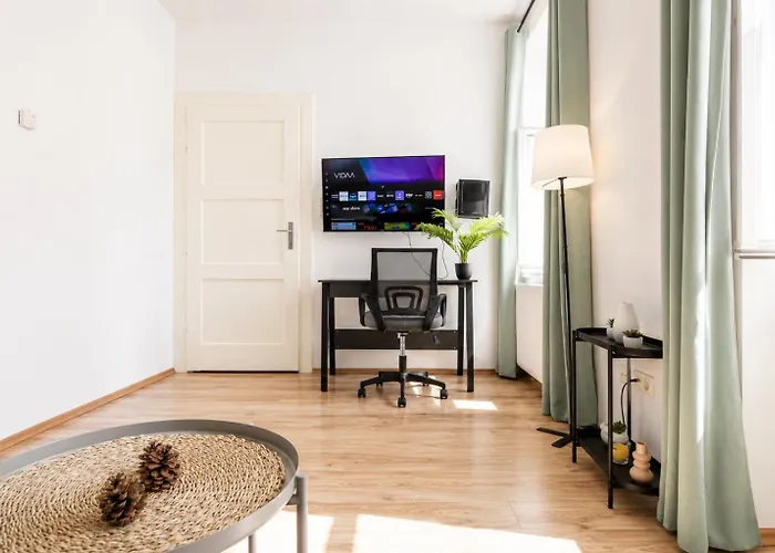 Apartman Cozy Long Close To Danube Canal & Praterstern *